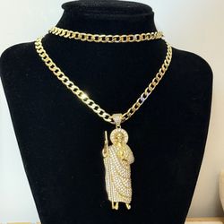 San Judas Dije Y Cadena 