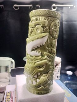 15oz Geeki Tikis AMC Ceramic Mug .  New!