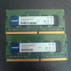 PC4 3200 8gb (4gb x 2)