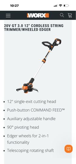 New WORX Trimmer,Edger Mini Mower