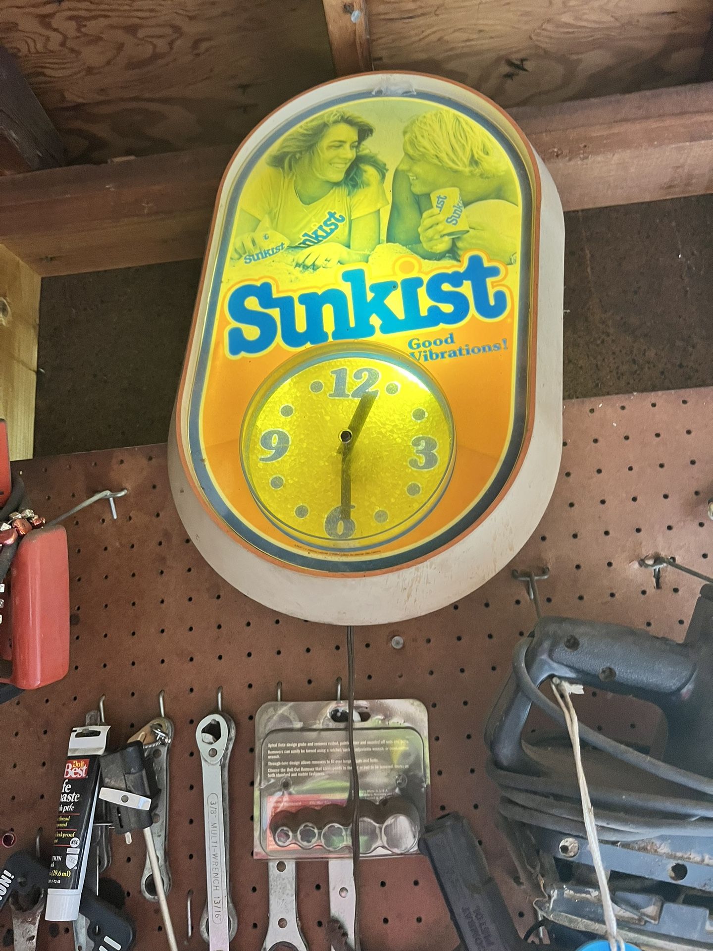 Old Sunkist Clock .