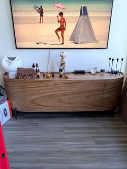 Wooden Media Console