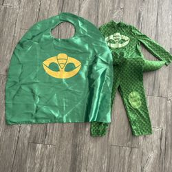 Gekko PJmasks size 2T green color 