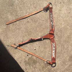 Cow Print Horse Breast Collar Used Twice