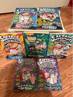 Captain underpants books