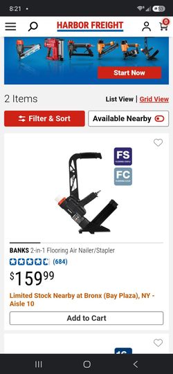 Pneumatic Wood floor nailer