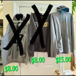 Men’s Sweatshirt $15.00