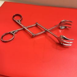 Italy EALES model 1779 Ice and sugar tongs. silvering