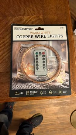 Copper Wire Lights