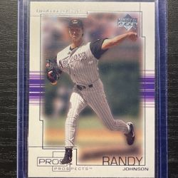 2001 Upper Deck Randy Johnson Baseball Card #59