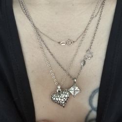 Silver Necklaces 