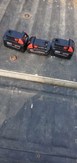 New Milwaukee Batteries