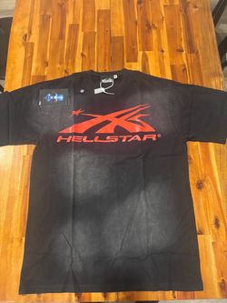 Hellstar Black Graphic T-Shirt with Tags
