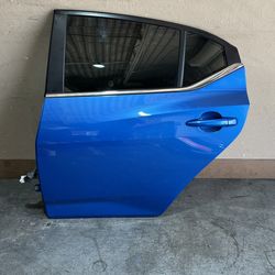 (28) 20-25 Nissan Versa left rear door 2020 2021 2022 2023 2024 2025