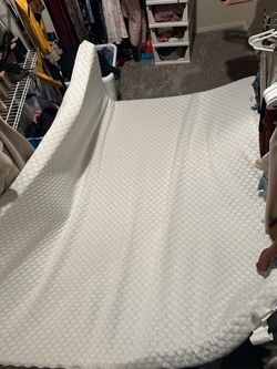 3” King Size Memory Foam Mattress Topper