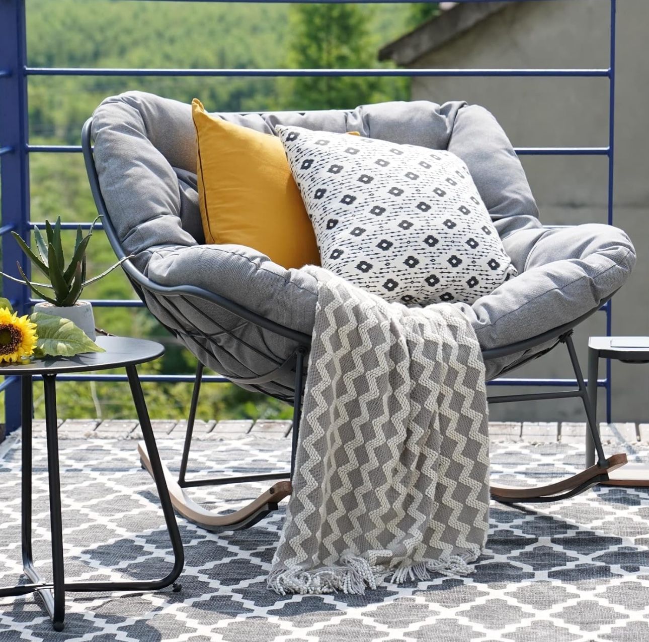 Beautiful Rocking Egg Chair