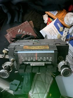 Old Radio Ford Mercury 