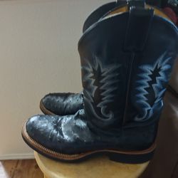 Men's Size 12 Justin Cowboy Boots 