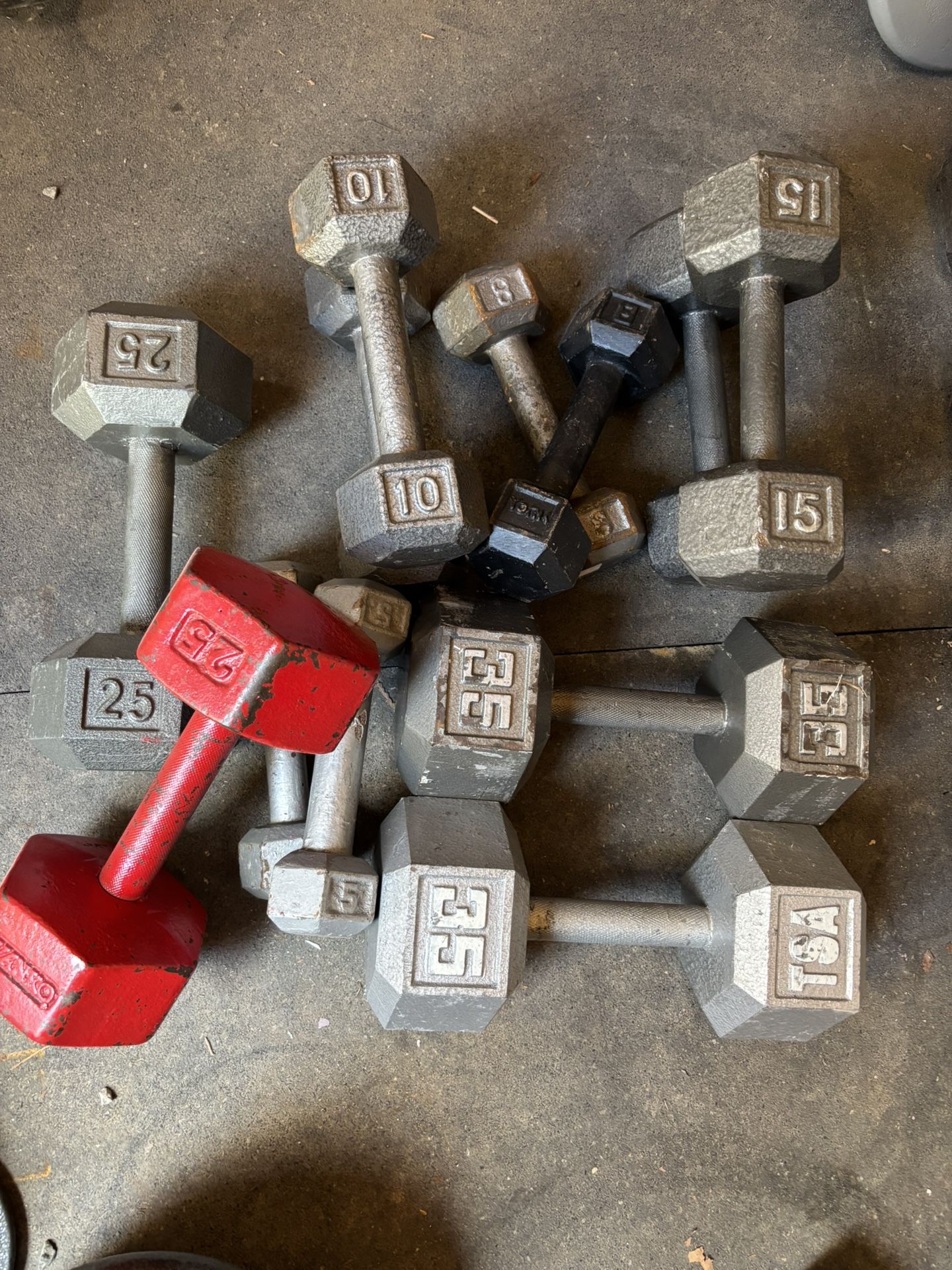 Dumbbells 196 Lbs