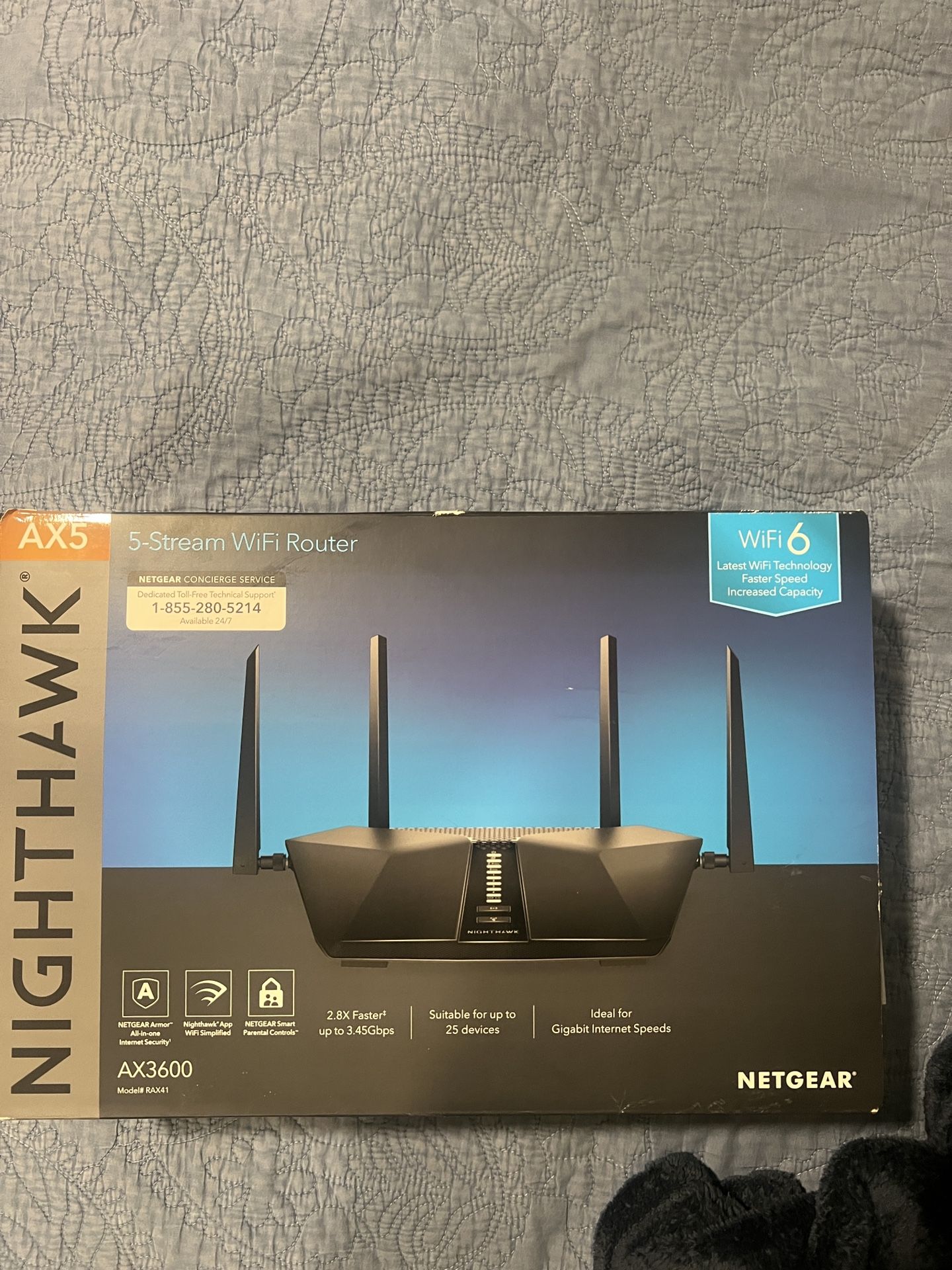 Brand New Nighthawk Ax5 WiFi Router