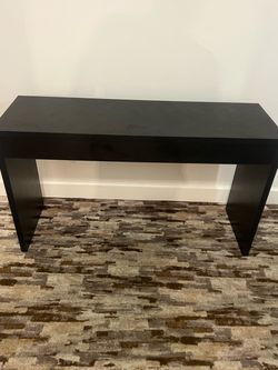 Black Console Table