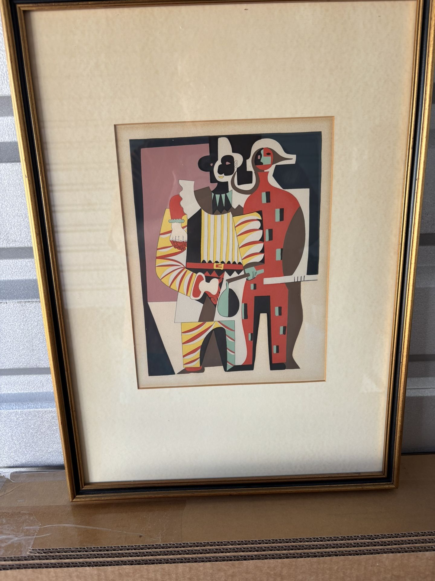 Pierrot and Harlequin, Pablo Picasso