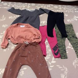 6 piece baby girl bundle set 18-24 months/old navy, Nike, kids headquarters