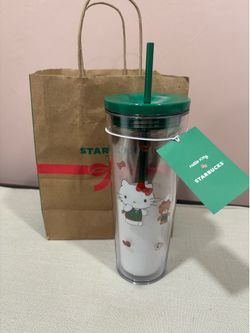 Hello kitty x Starbucks tumbler