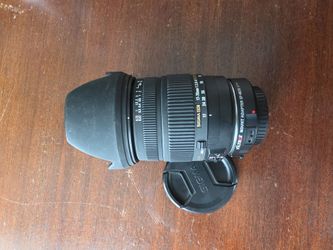 Sigma DC 17-70mm canera lens w Viltrox EF adapter