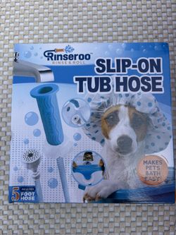 Rinseroo Slip-on tub hose 