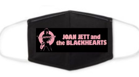Joan Jett Decretive Face Mask