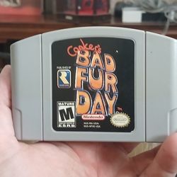 Conkers Bad Fur Day N64