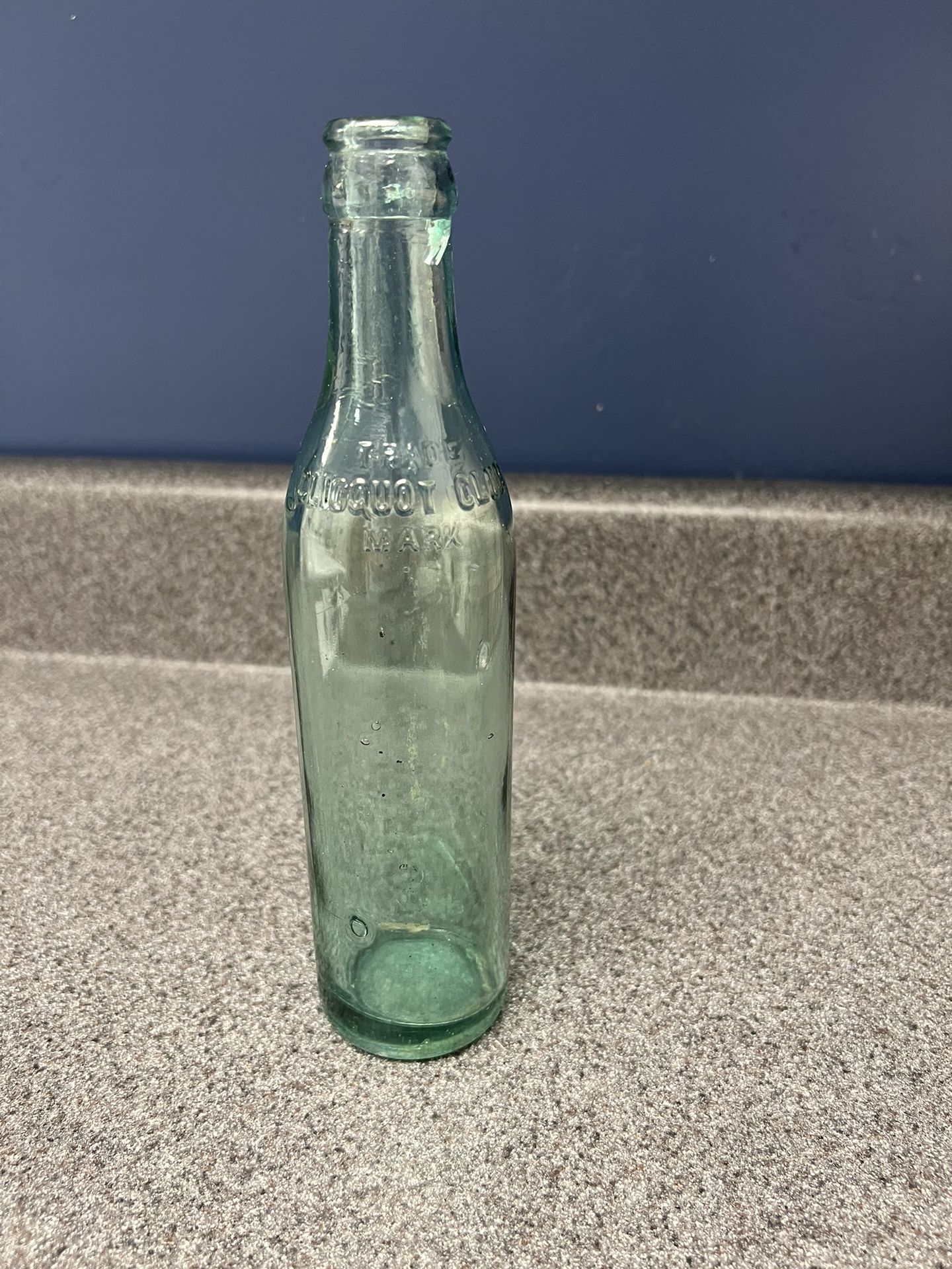 Vintage Clugquot Club Bottle 