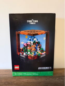 LEGO Minecraft 21265 The Crafting Table Building Set NEW SEALED Retired