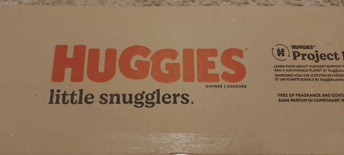 Huggies Diapers 1 Full Unopened Box