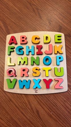 Alphabet wooden Hape