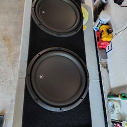 JL AUDIO 12INCH W3 SUBS WITH BOX /Amp  1000.1 JXRPRO SERIES /KENWOOD BT.USB AUX CD & 4 PIONEER LOUD SPEAKERS 3WAYS I'm 