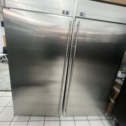 Ge Momogram 72” Columns Refrigerator And Freezer 