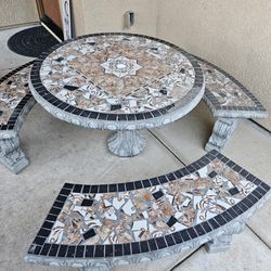 Stone Table From Mexico 