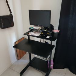 Standing Desk With manual Height Change