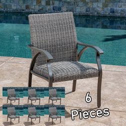 SunVilla Cobalt 6-Piece Outdoor Patio Dining Chairs
ADO #:CST-10328
New – in a Box.Price is Firm.