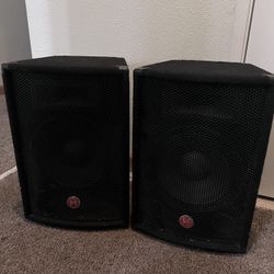 Harbinger M60 PA Speakers 80w Peak $50