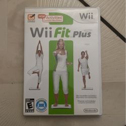 Wii Fit Plus Game + Balance Board 