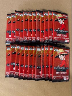 🔥 same box - OP-13: Carrying on His Will – Booster Packs 🔥