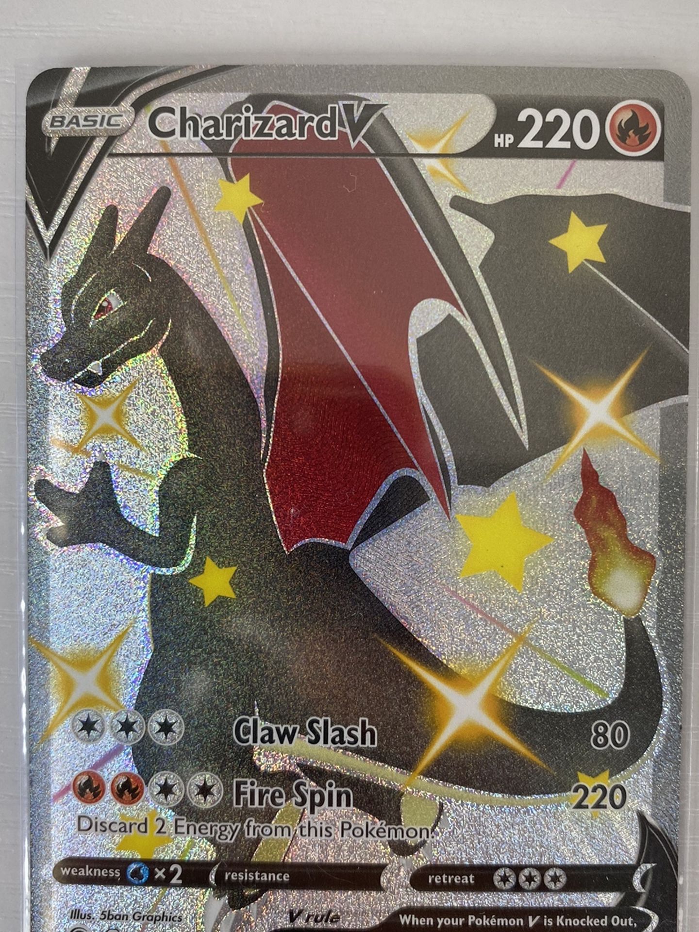 Shiny Charizard V - Pokémon Champions Path