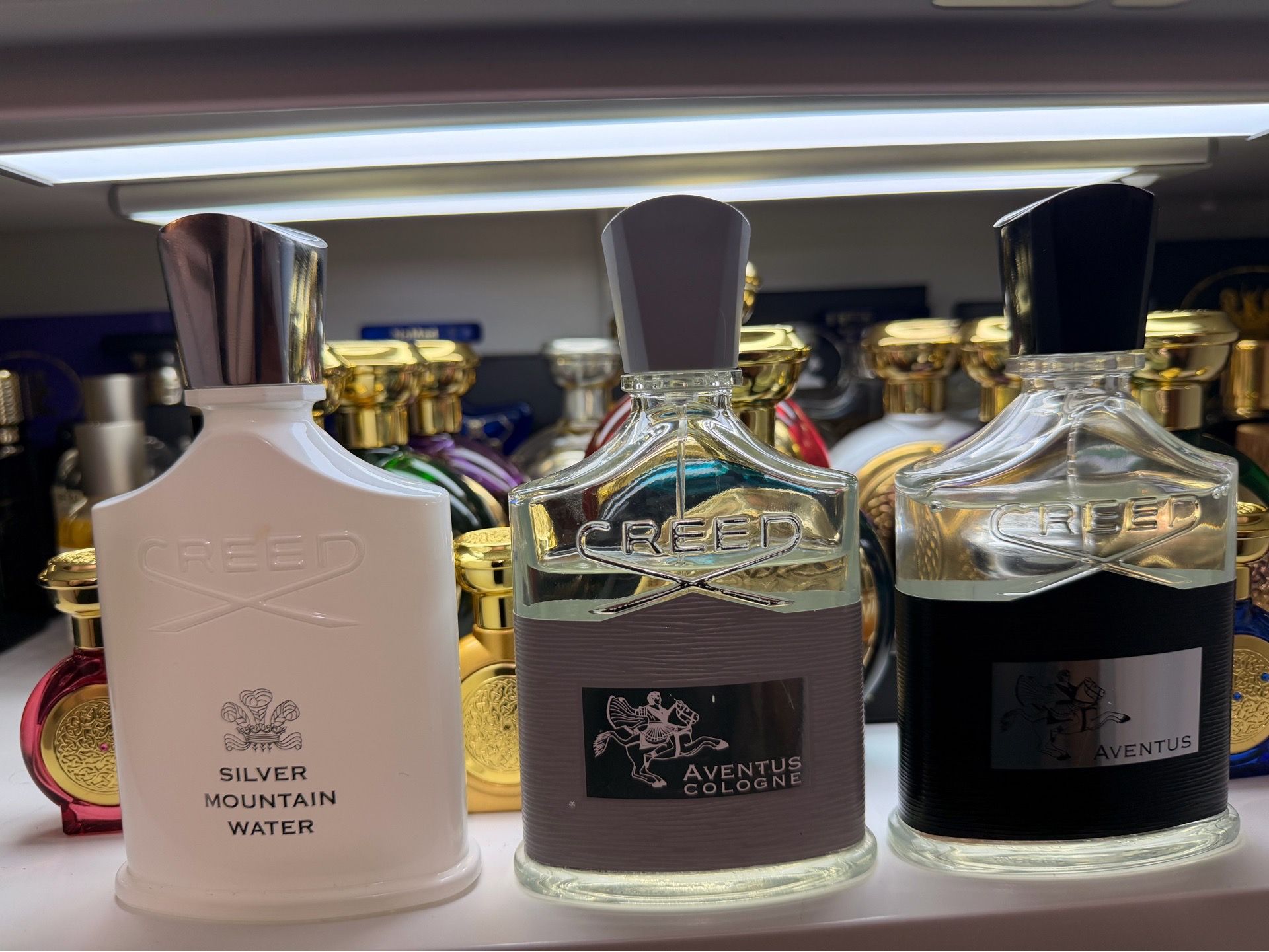Creed Aventus, Aventus Cologne, Silver Mountain Water (Bundle)