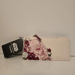 Loungefly Disney Star Wars Darth Vader Floral Wallet