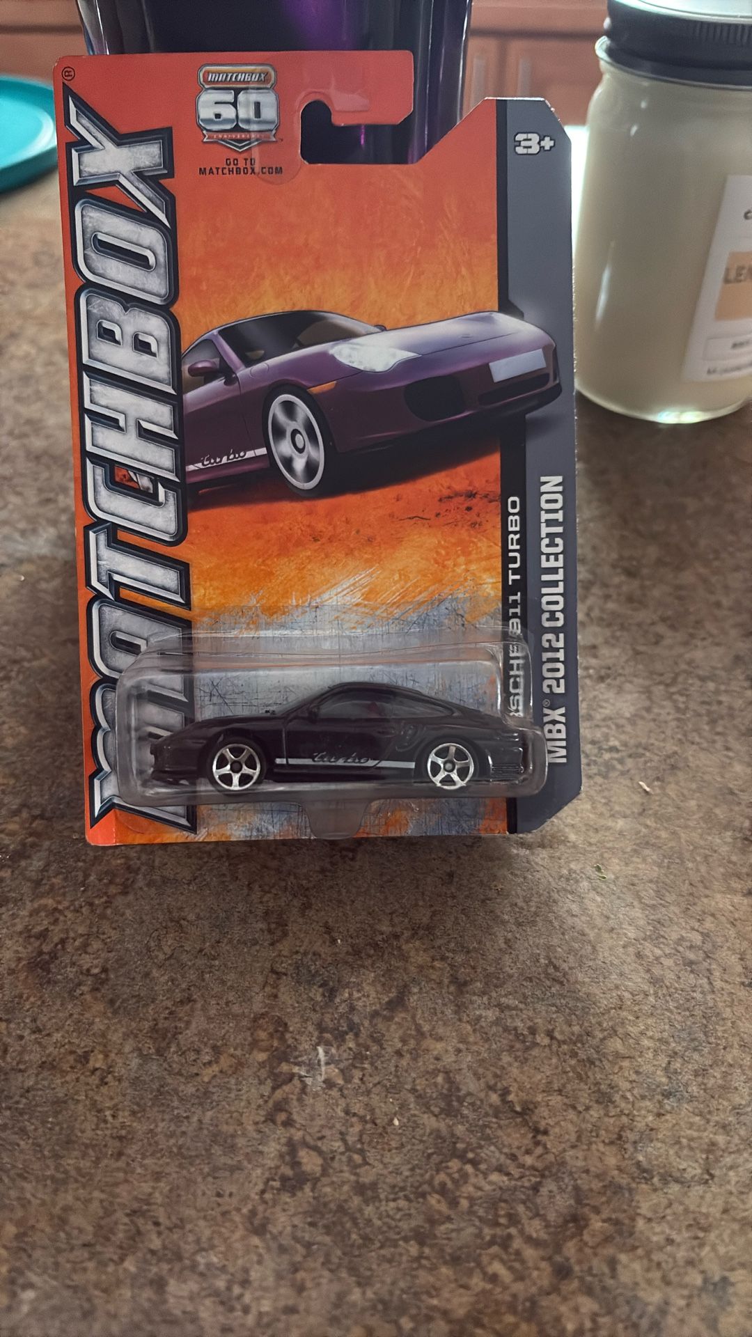 Matchbox MBX 2012 Collection Porsche 911 Turbo Black K82!