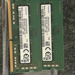SAMSUNG LAPTOP RAM [8GB X2 = 16 GB TOTAL] 