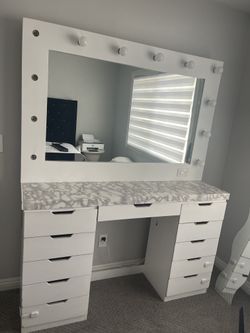 White Vanity
